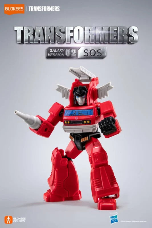 Transformers Blokees Plastic Model Kit Galaxy Version 02 SOS