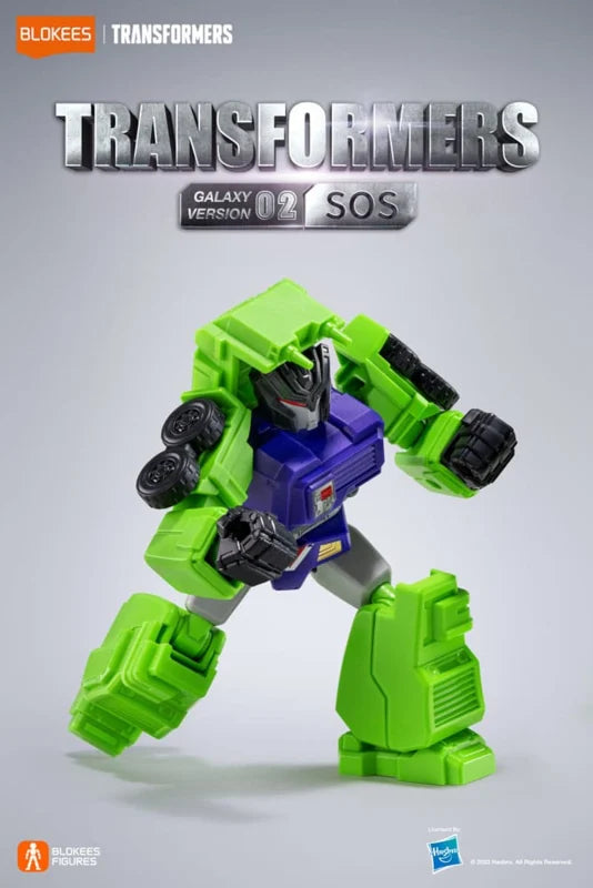 Transformers Blokees Plastic Model Kit Galaxy Version 02 SOS