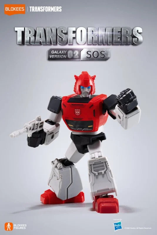Transformers Blokees Plastic Model Kit Galaxy Version 02 SOS