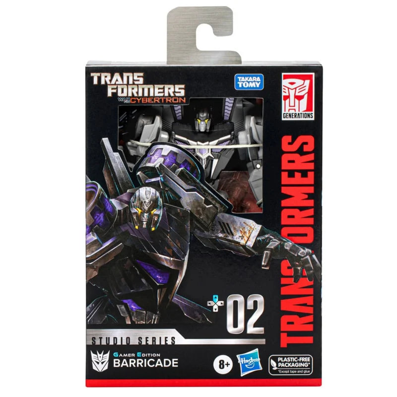 Transformers Generations Studio Series Deluxe Class Édition Gamer Barricade