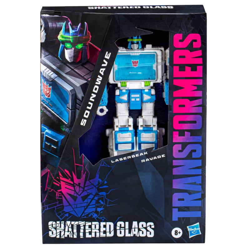 Transformers Shattered Glass Soundwave [Importación]