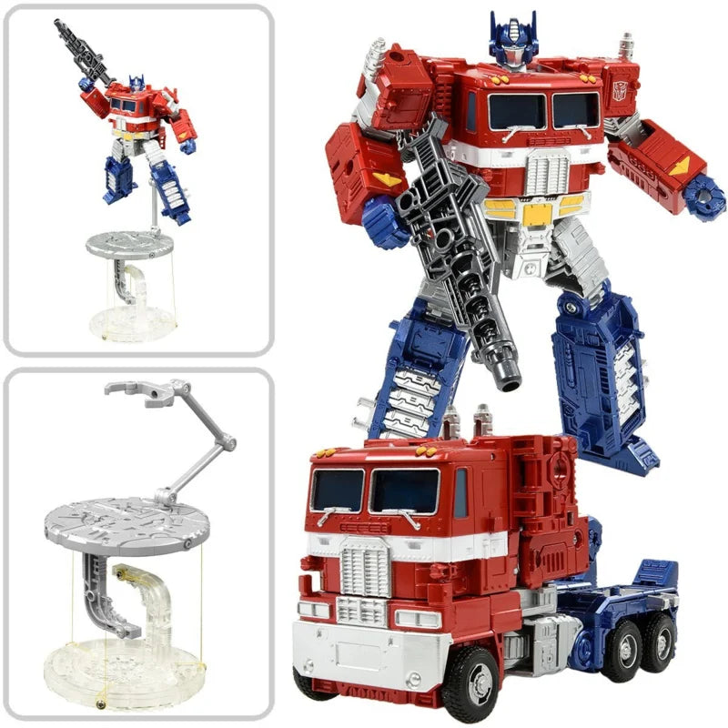 Présentoir Tenseg Base Transformers avec Optimus Prime