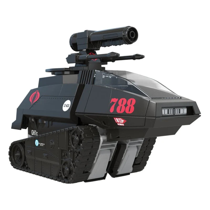 Char H.I.S.S. Megatron Transformers x G.I. Joe Mash-Up avec la Baronne Cobra