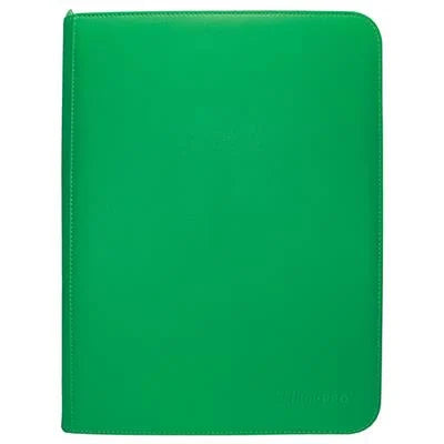 Ultra Pro - Vivid 9-Pocket Zippered Pro-Binder: Green