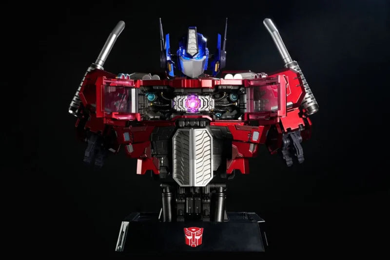 Busto mecánico de Optimus Prime de Unix Square Transformers - Preventa
