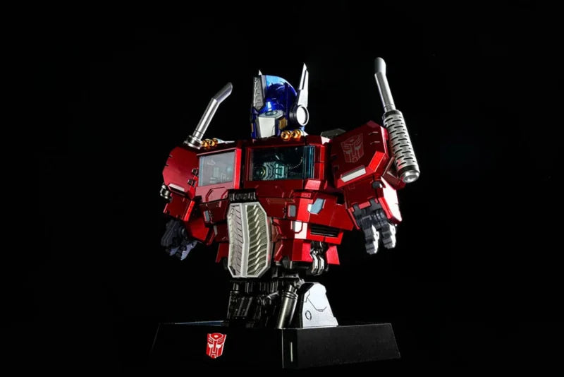 Busto mecánico de Optimus Prime de Unix Square Transformers - Preventa