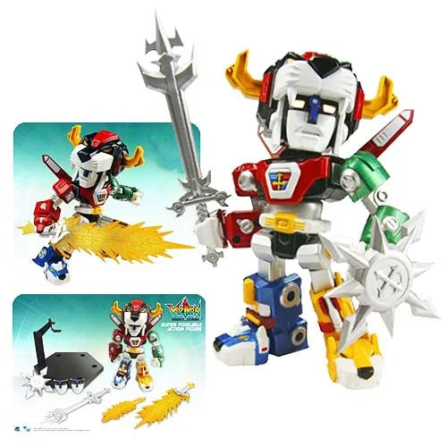 Figurine articulée Super Deformed du 30e anniversaire de Voltron
