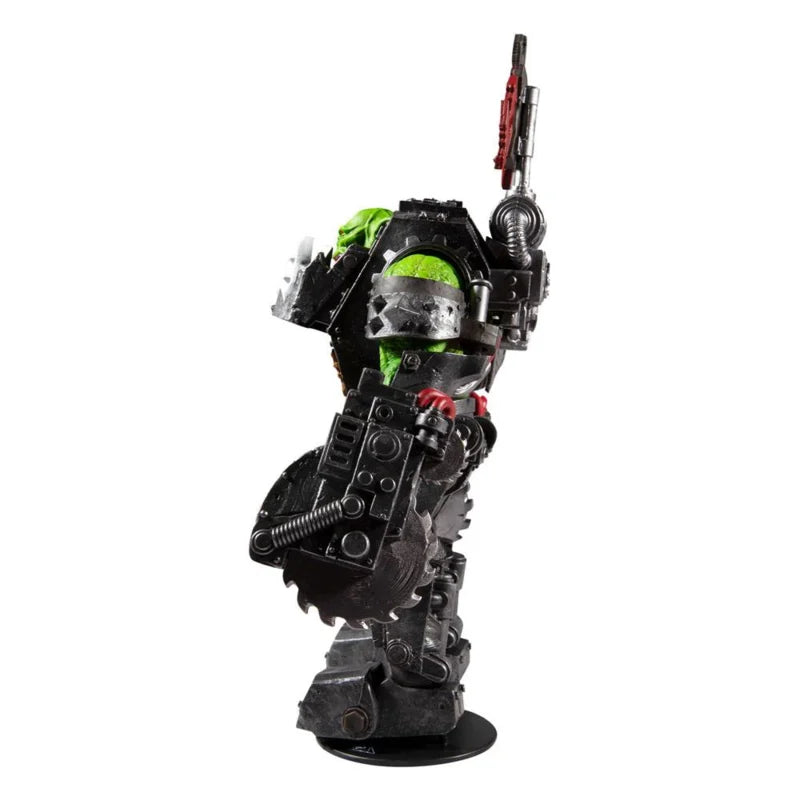 Figurine Warhammer 40k Ork Meganob avec tronçonneuse