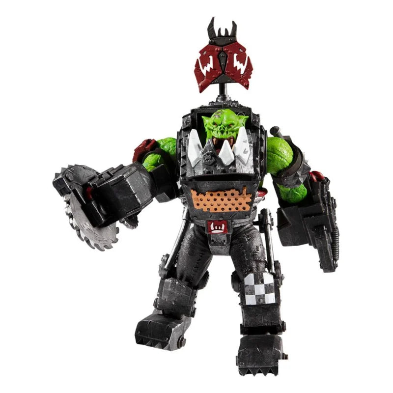 Figurine Warhammer 40k Ork Meganob avec tronçonneuse