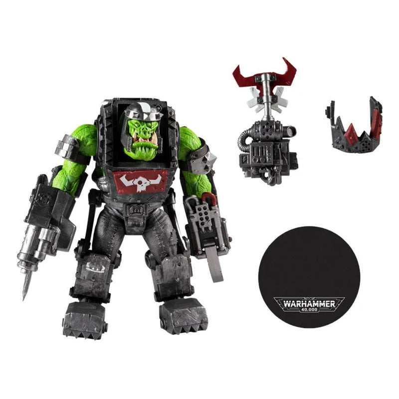 Figurine articulée Warhammer 40k Ork Meganob avec Shoota