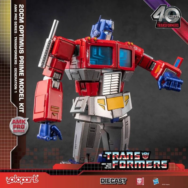 Yolopark Transformers: Kit de modelo de plástico G1 AMK Pro Series Optimus Prime
