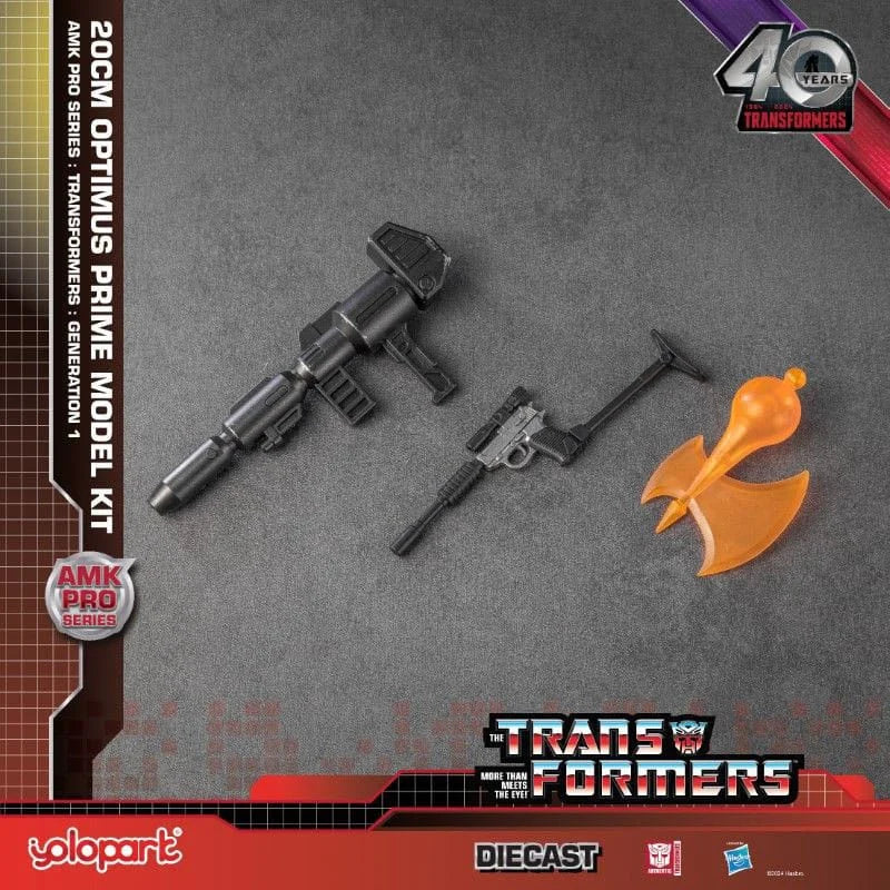 Yolopark Transformers: Kit de modelo de plástico G1 AMK Pro Series Optimus Prime