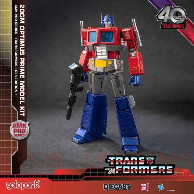 Yolopark Transformers: Kit de modelo de plástico G1 AMK Pro Series Optimus Prime