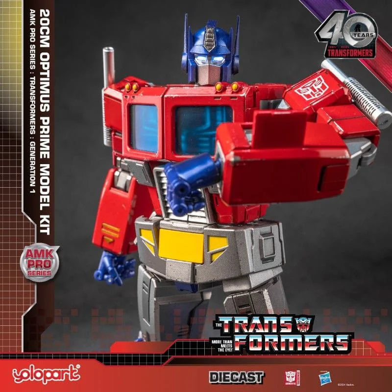 Yolopark Transformers: Kit de modelo de plástico G1 AMK Pro Series Optimus Prime