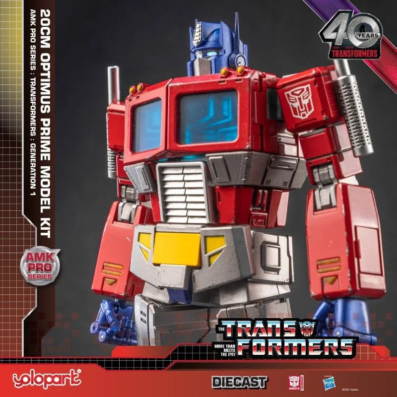 Yolopark Transformers: Kit de modelo de plástico G1 AMK Pro Series Optimus Prime