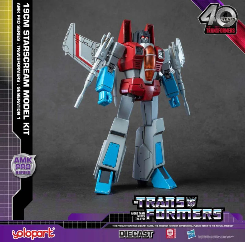 Yolopark Transformers: G1 AMK Pro Series Plastic Model Kit Starscream