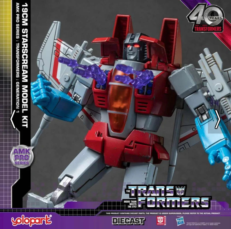 Yolopark Transformers: G1 AMK Pro Series Plastic Model Kit Starscream