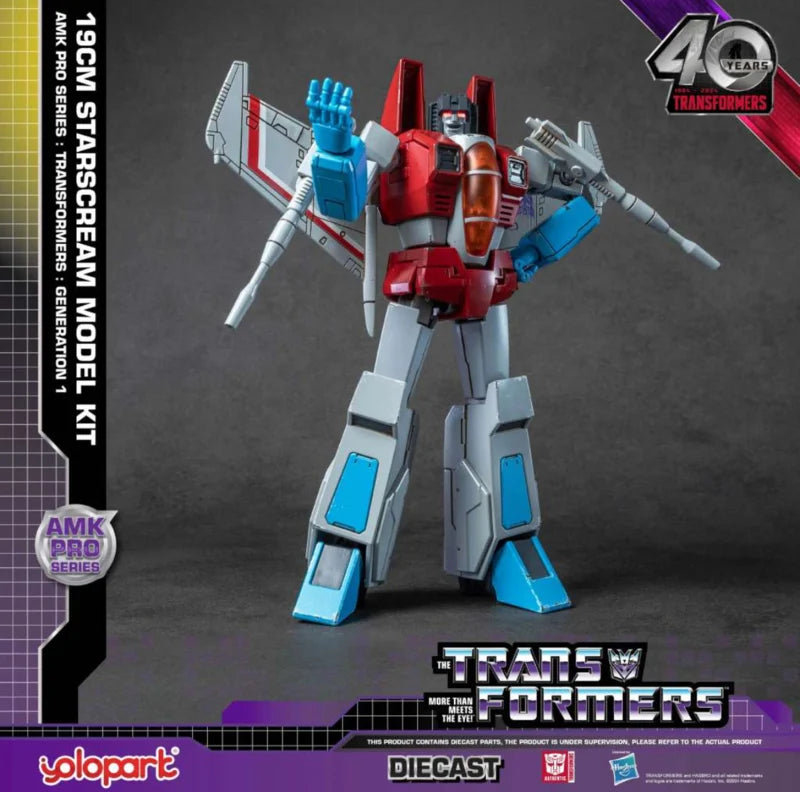 Yolopark Transformers: G1 AMK Pro Series Plastic Model Kit Starscream