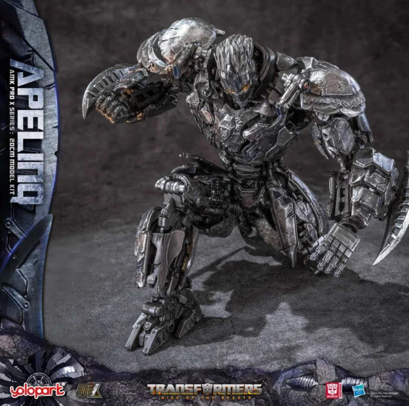 Kit de modelo de plástico Yolopark Transformers: ROTB AMK Pro X Series Apelinq