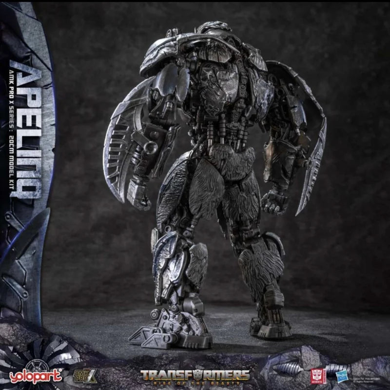 Kit de modelo de plástico Yolopark Transformers: ROTB AMK Pro X Series Apelinq