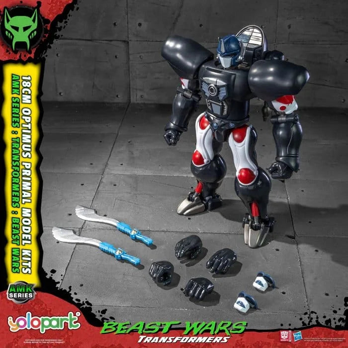 Kit de modèle Yolopark Transformers Beast Wars AMK Optimus Primal