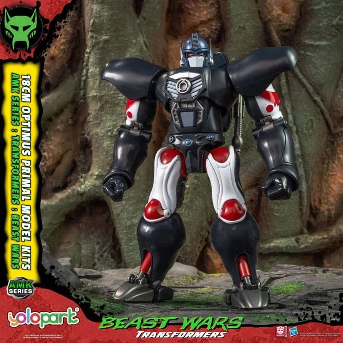Kit de modèle Yolopark Transformers Beast Wars AMK Optimus Primal