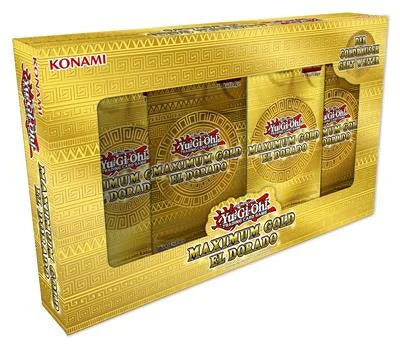 Yu-Gi-Oh! JCC - Maximum Gold: El Dorado - Caja expositora (Lid Box) - Reimpresión ilimitada